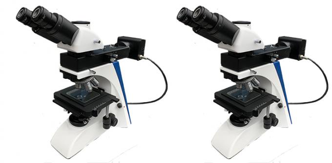 se refléter de transmission droit de microscope métallurgique de Trinocular de l'objectif 100X sec