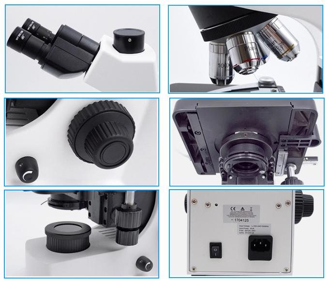 Rapport optique futé du microscope biologique 1600X de laboratoire pour l'université médicale