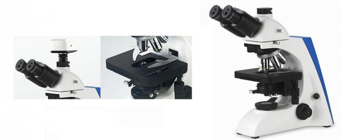microscope de recherches de Trinocular d'oculaire de 10X-20mm, microscope métallurgique de Trinocular