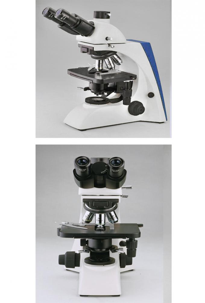 Étape mécanique de fil optique d'infini de microscope biologique de Trinocular de laboratoire
