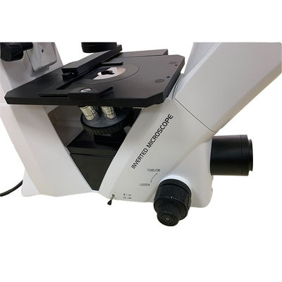 Chine Microscope de fluorescence inversé inversé par clou de microscope biologique fournisseur